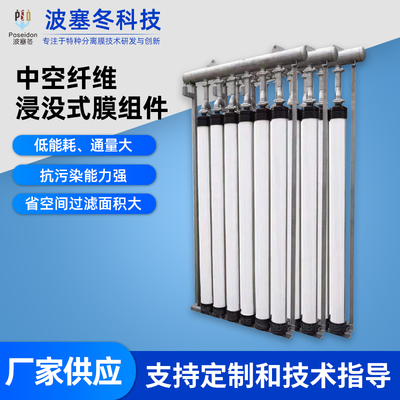 中空纤维浸没式膜组件